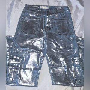 Women’s Metallic Silver Pants Size 11/30